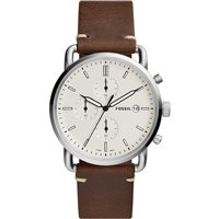 Watch Fossil Man Commuter in Steel FS5402 - FS5402